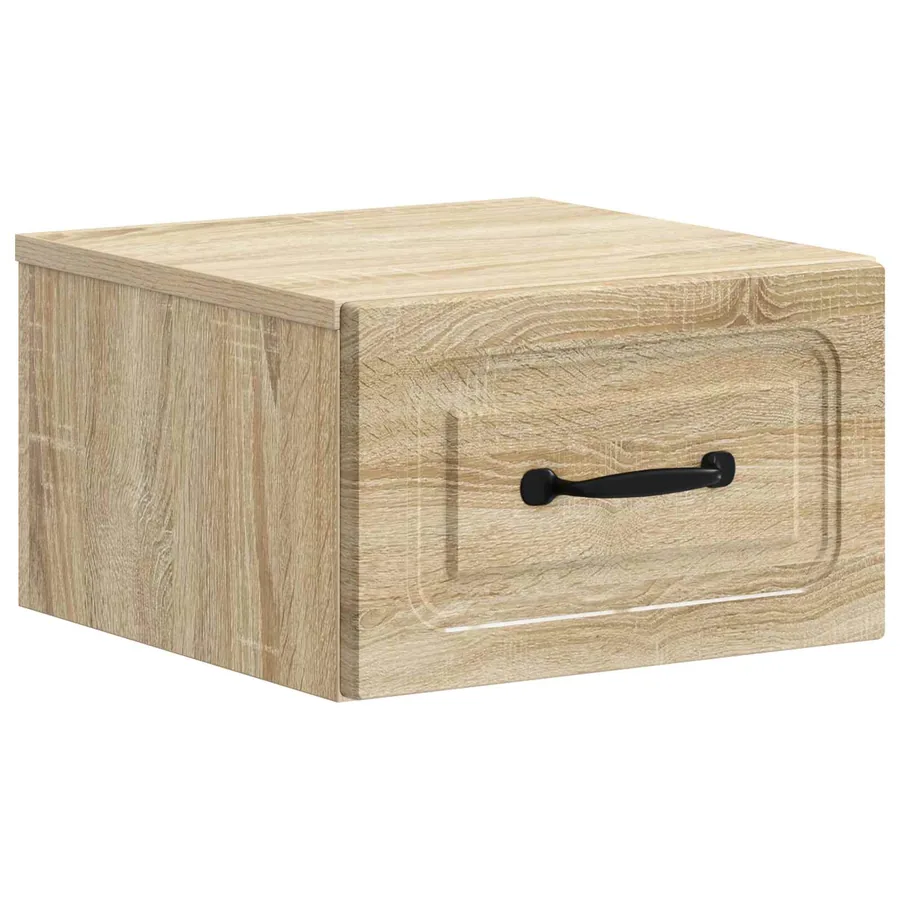 Cabinet de chevet mural Chêne Sonoma 34,5 x 33 x 20 cm - 2