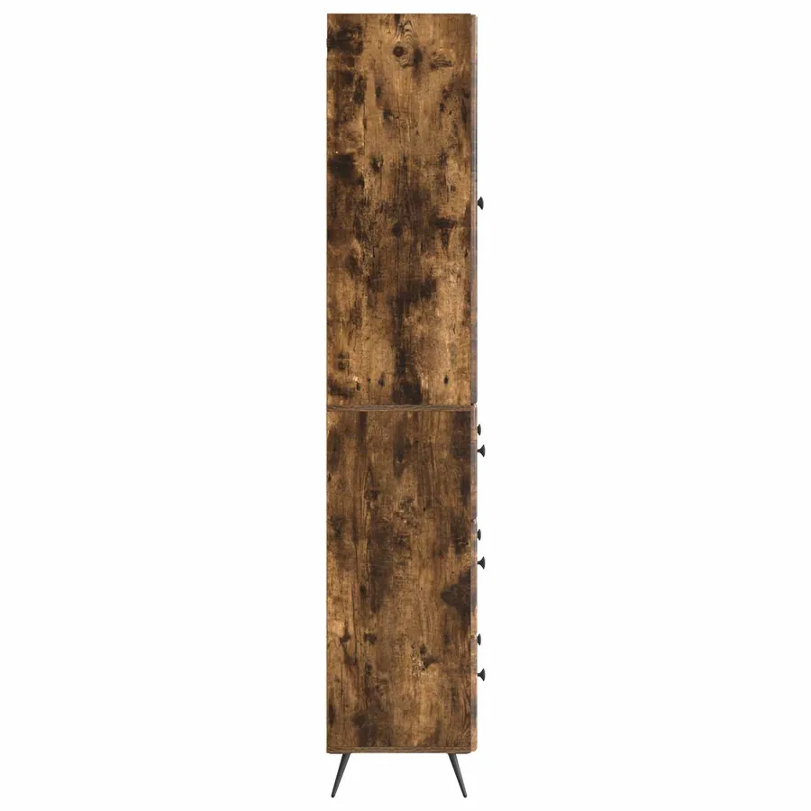 Ensemble de Meubles 2 pcs Chêne fumé 66 x 34,5 x 90 cm - 6