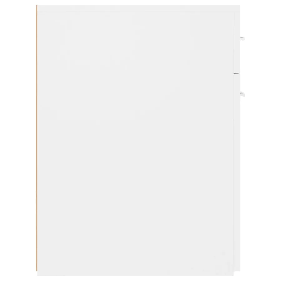 Armoire d'apothicaire Blanc 20x45,5x60 cm Bois d’ingénierie - 7