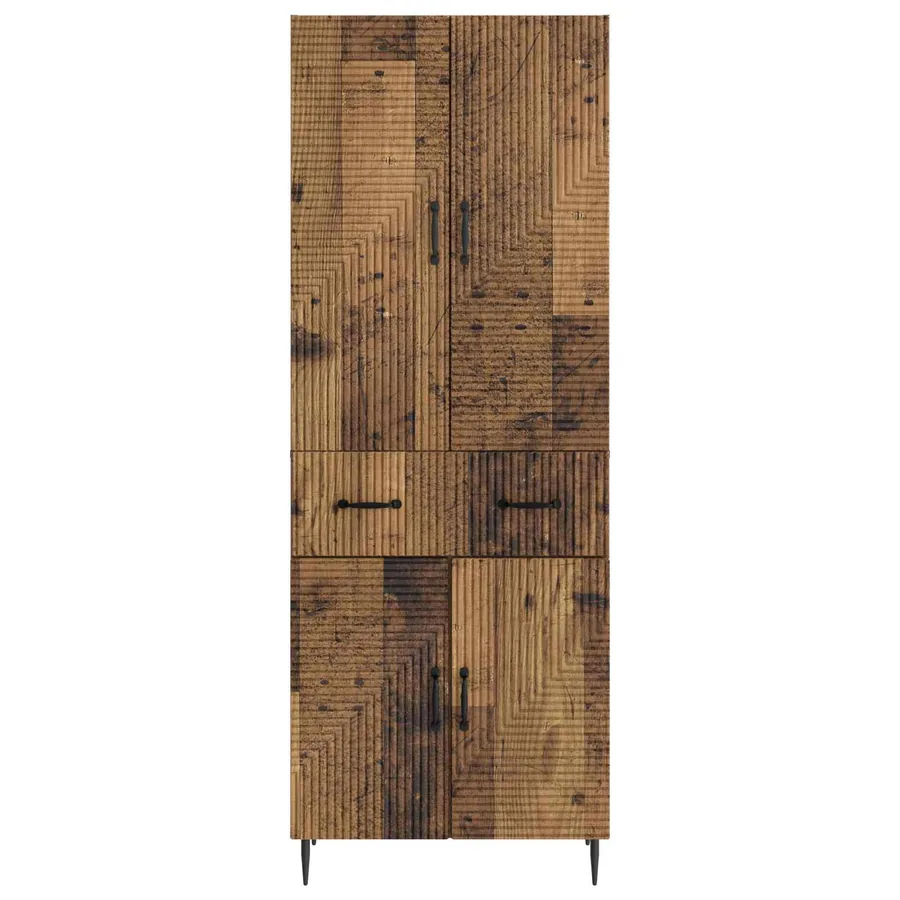 Ensemble de Meubles 2 pcs Bois ancien 66 x 34,5 x 89,5 cm - 5