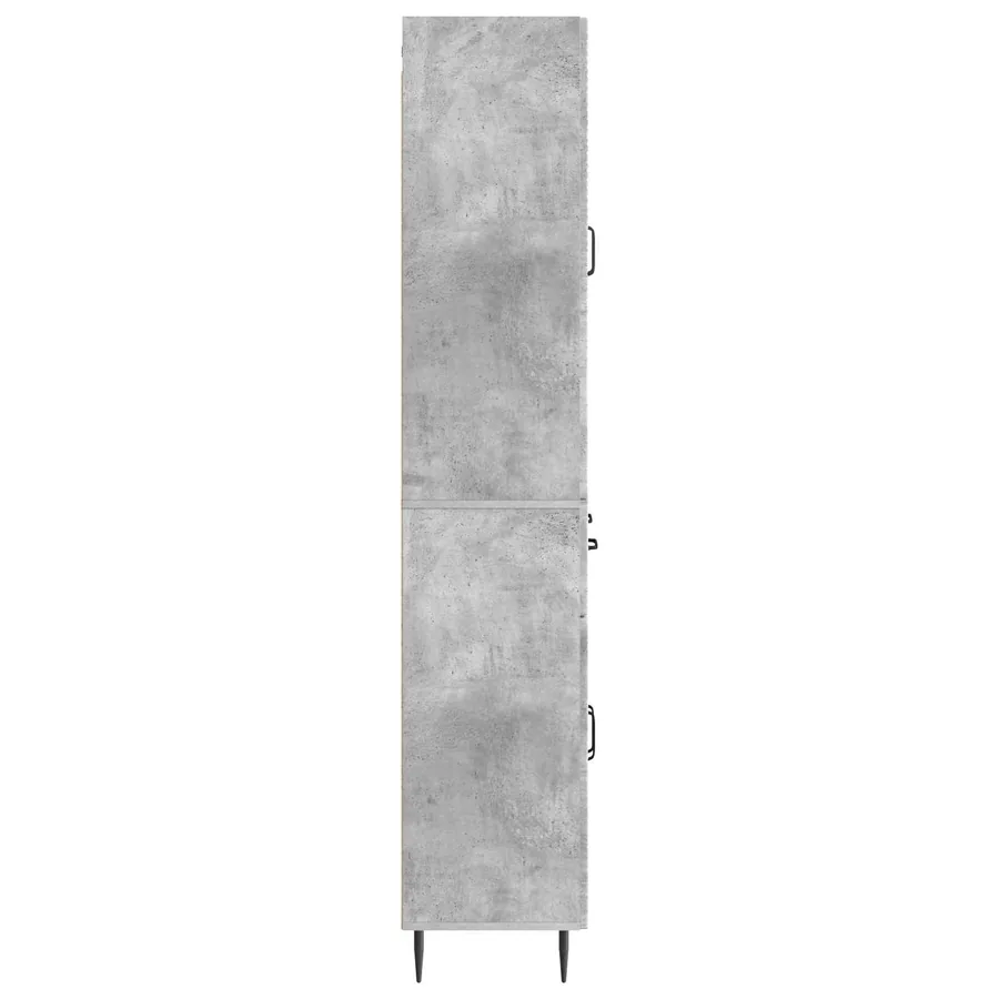 Ensemble de Meubles 2 pcs Gris béton 66 x 34,5 x 89,5 cm - 6