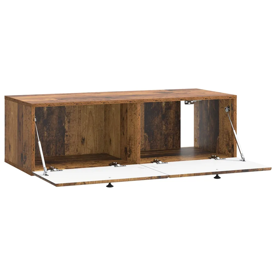 Meuble TV mural 98 x 41 x 30 cm Bois ancien Bois d'ingénierie - 5