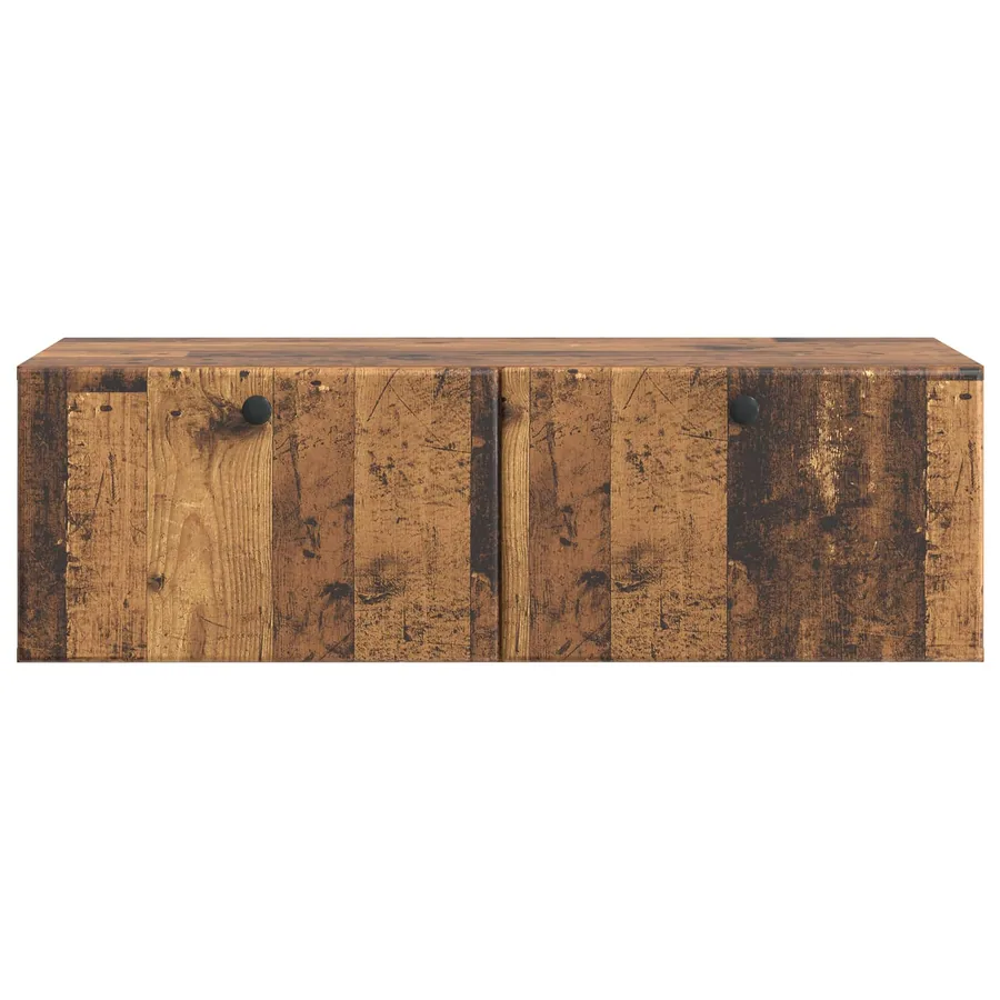 Meuble TV mural 98 x 41 x 30 cm Bois ancien Bois d'ingénierie - 6