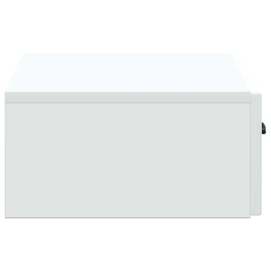 Table d'appoint murale Blanc 59 x 34,5 x 17 cm - 6