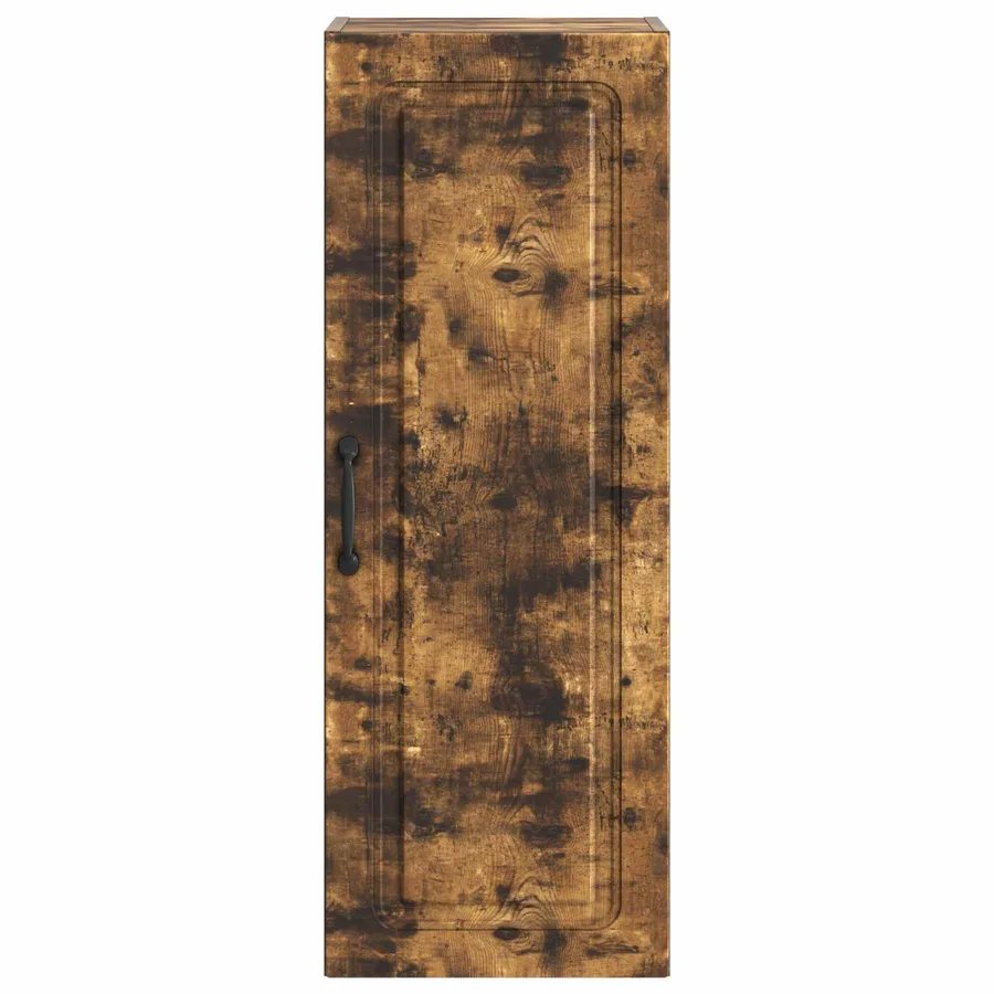 Armoire Murale Chêne fumé 33 x 34,5 x 90 cm Bois d'ingénierie - 4