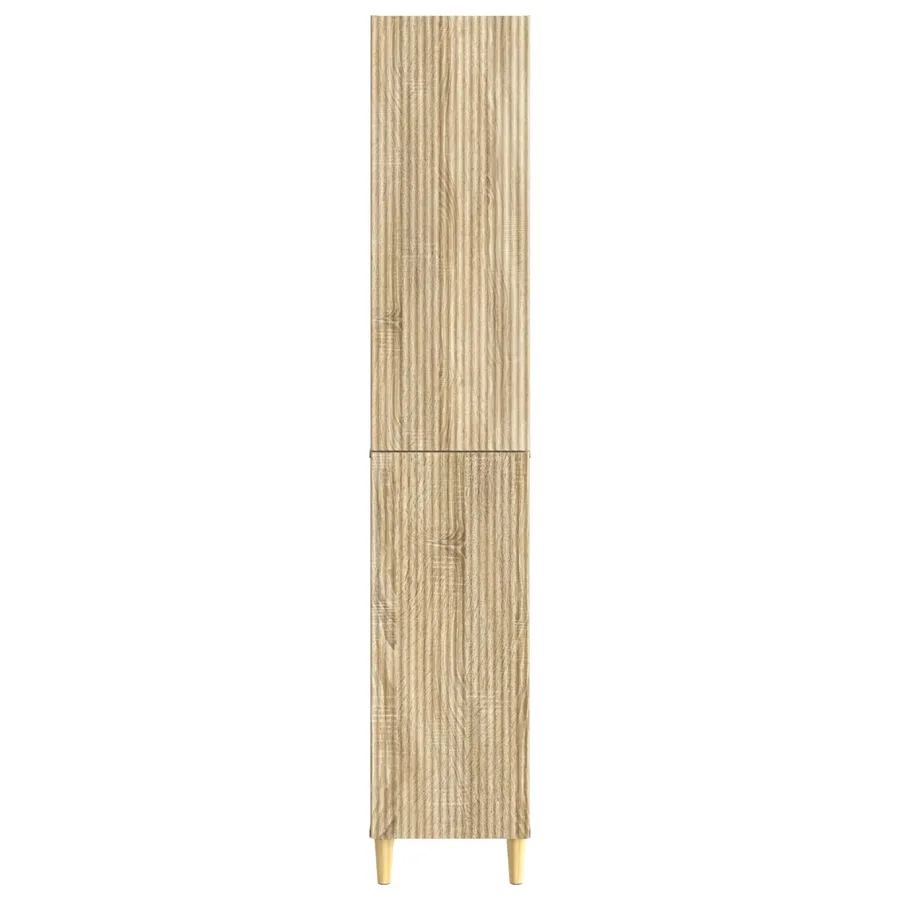 Ensemble de Meubles 2 pcs 33 x 34,5 x 90 cm Bois d'ingénierie - 5