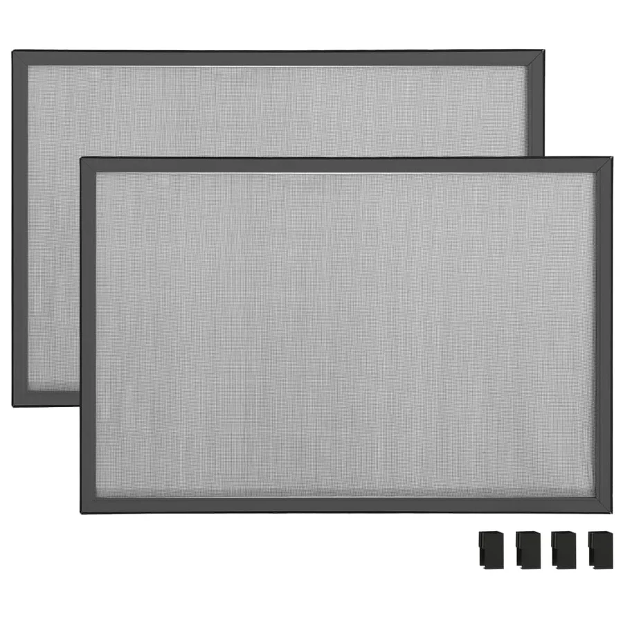 Moustiquaire extensible pour fenêtres Anthracite (75-143)x50 cm - 5