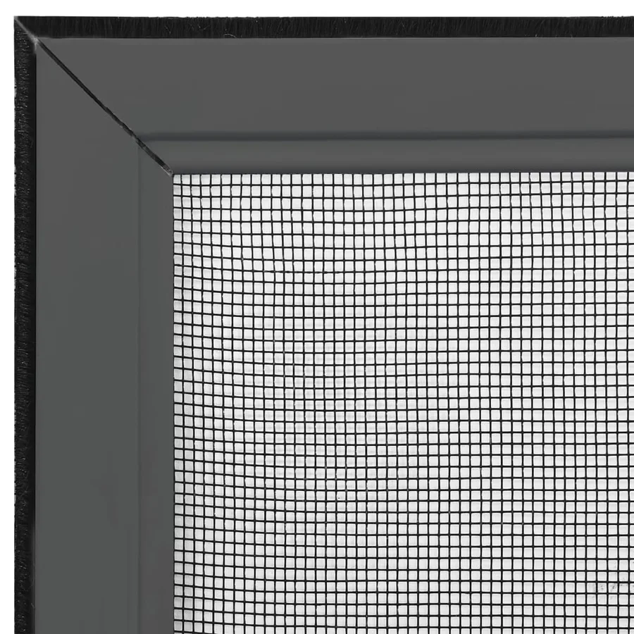 Moustiquaire extensible pour fenêtres Anthracite (75-143)x50 cm - 9