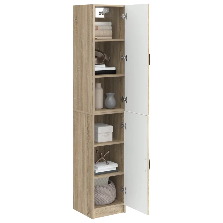 Ensemble de Meubles 2 pcs Chêne Sonoma Bois d'ingénierie - 3