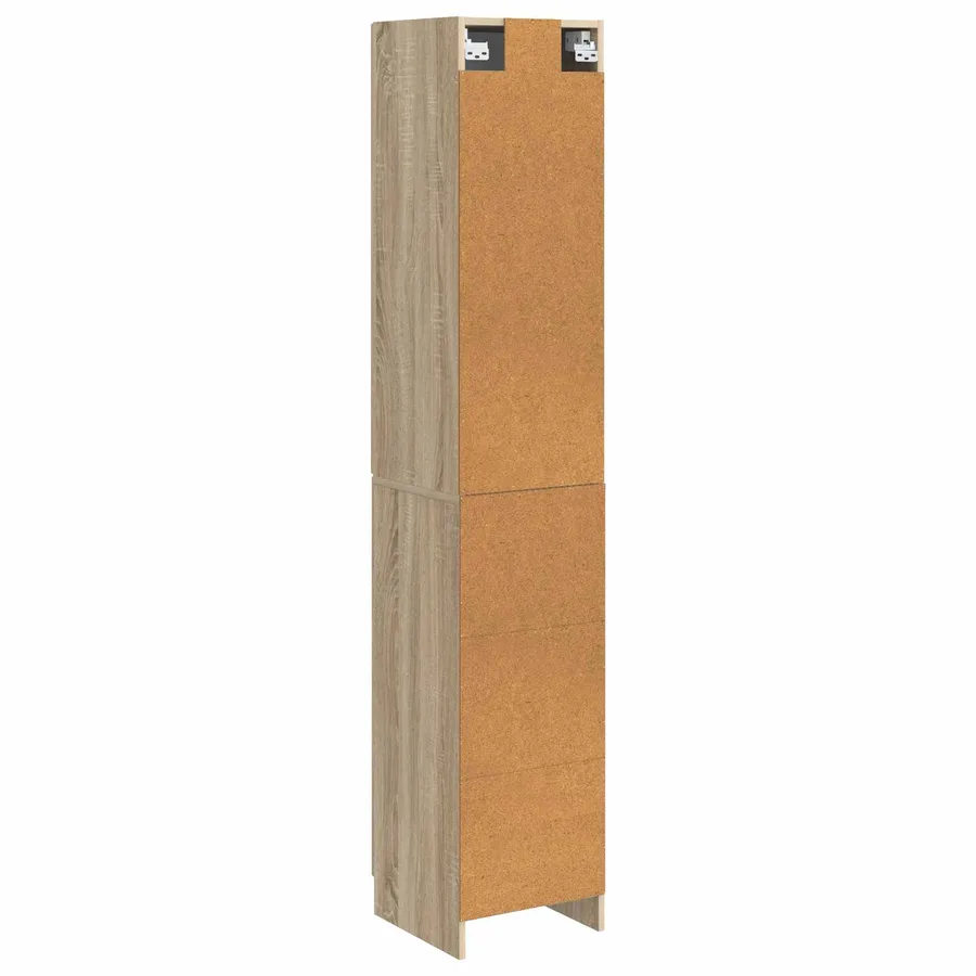 Ensemble de Meubles 2 pcs Chêne Sonoma Bois d'ingénierie - 7