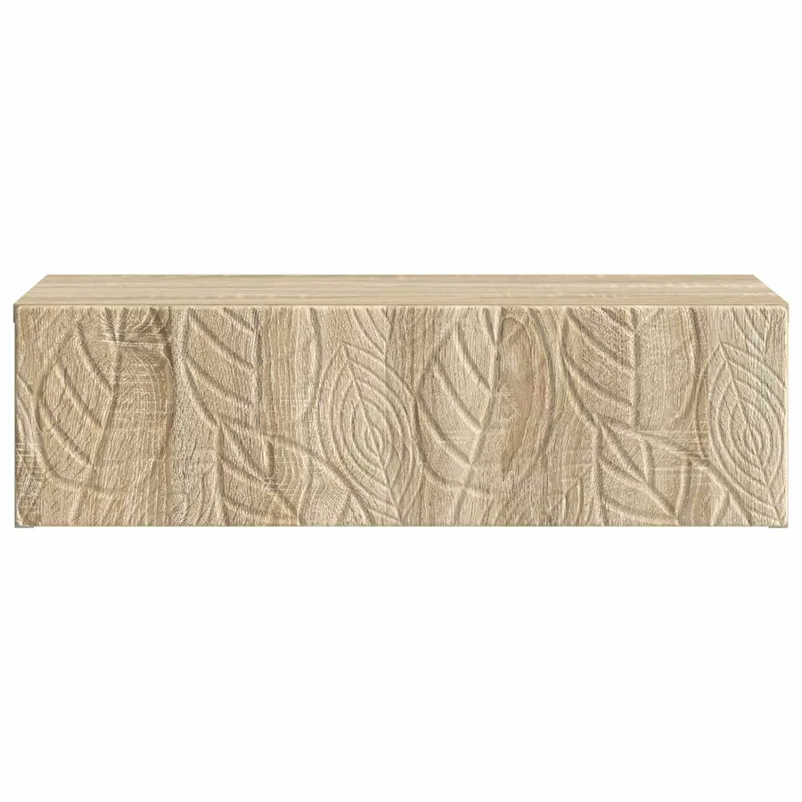 Table d'appoint murale Chêne Sonoma 87,5 x 34,5 x 17 cm - 4