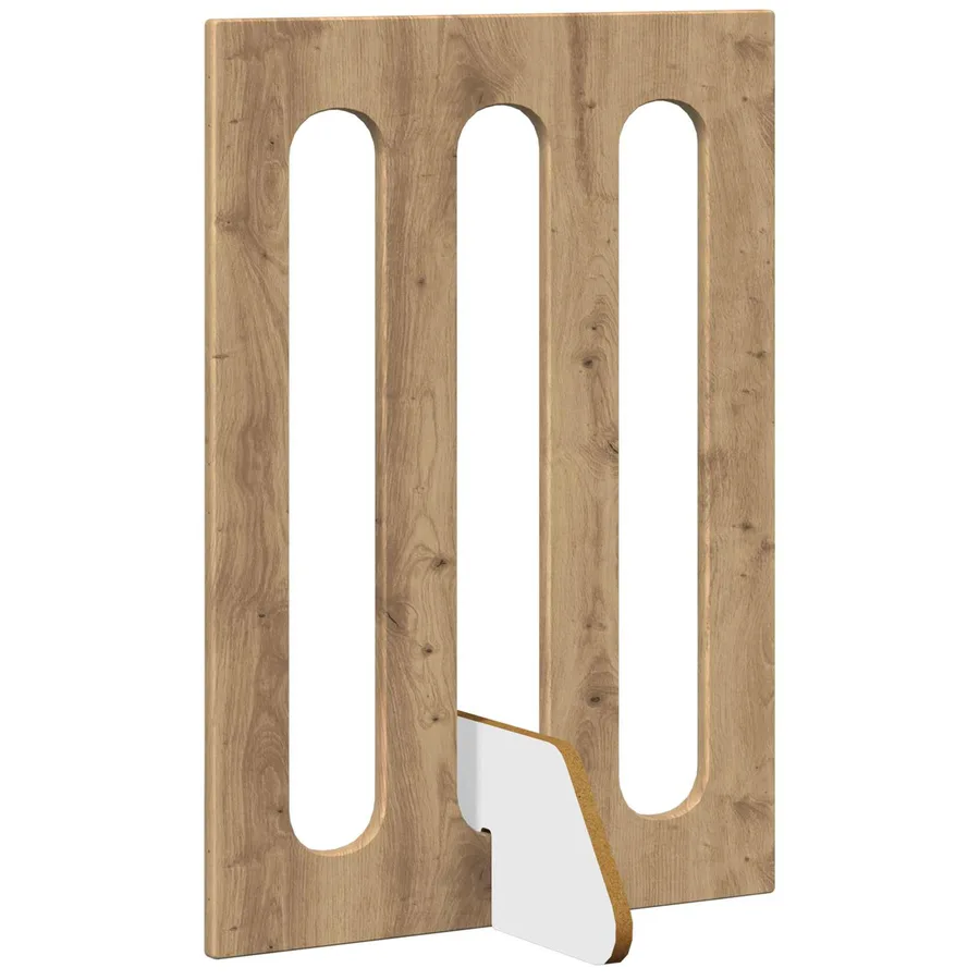 Clôture pliable pour animaux 2 pcs Chêne Artisanal - 4