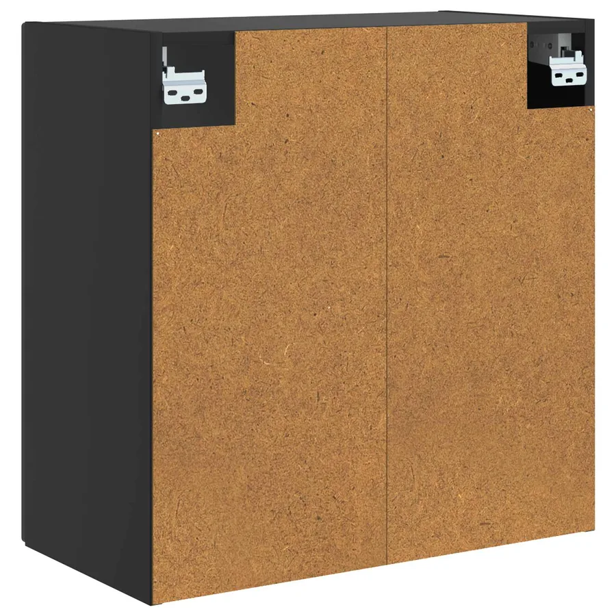 Armoire Murale Noir 59 x 31 x 60 cm Bois d'ingénierie - 6