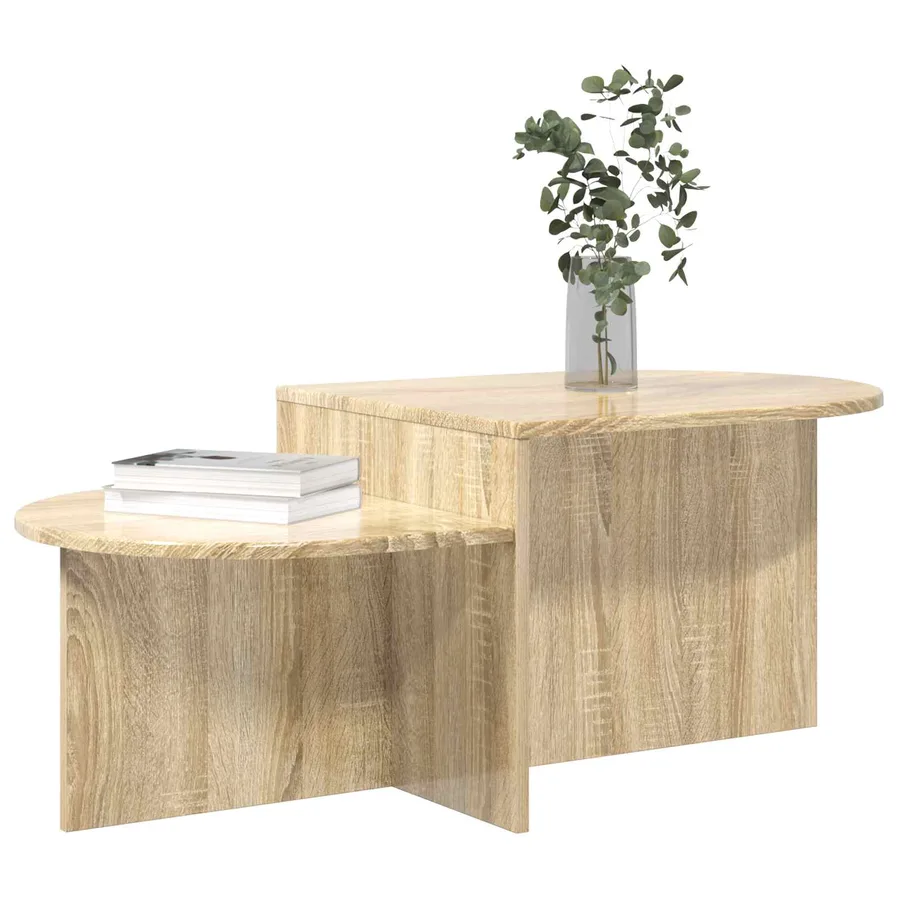Table basse Chêne Sonoma 100 x 50 x 40 cm Bois d'ingénierie - 3