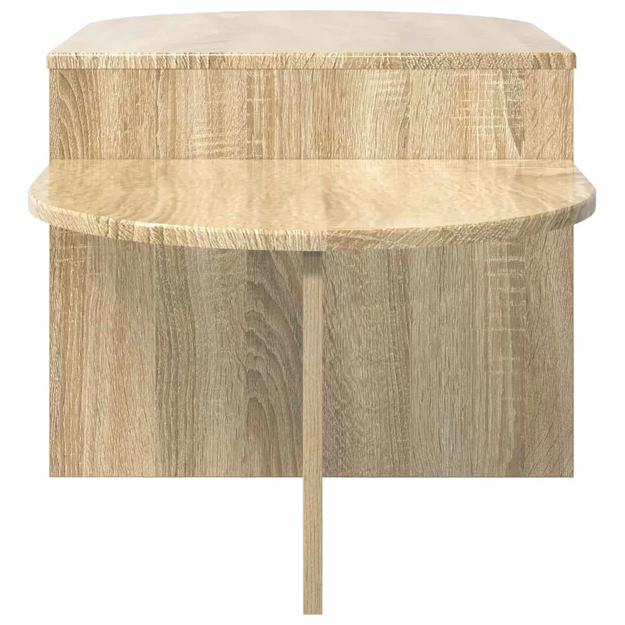Table basse Chêne Sonoma 100 x 50 x 40 cm Bois d'ingénierie - 6