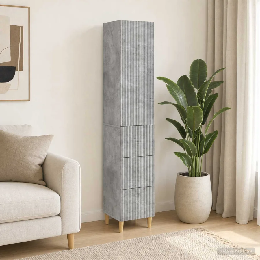 Ensemble de Meubles 2 pcs 33 x 34,5 x 90 cm Bois d'ingénierie
