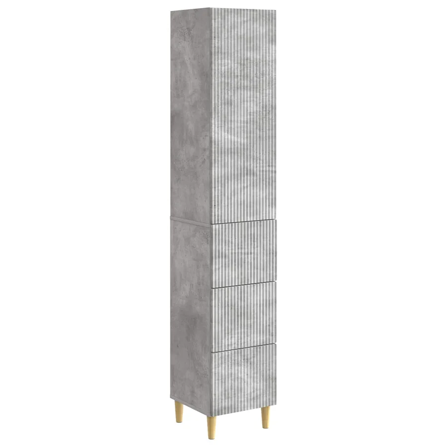 Ensemble de Meubles 2 pcs 33 x 34,5 x 90 cm Bois d'ingénierie - 2