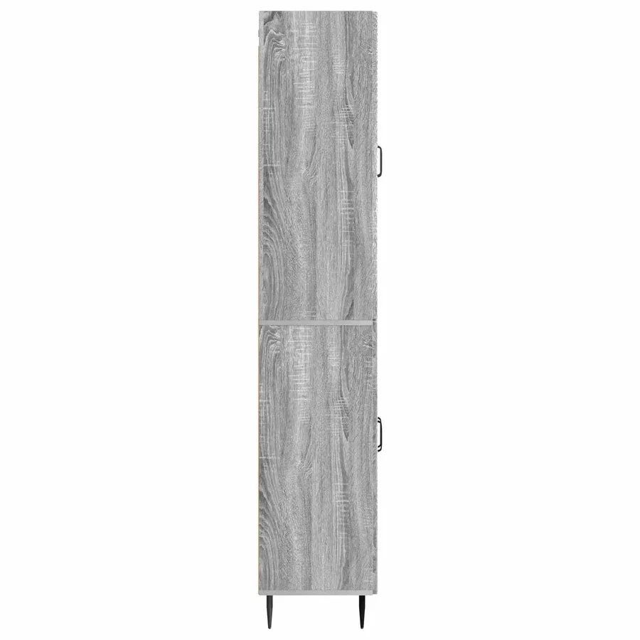 Ensemble de Meubles 2 pcs Sonoma gris 66 x 34,5 x 89,5 cm - 6
