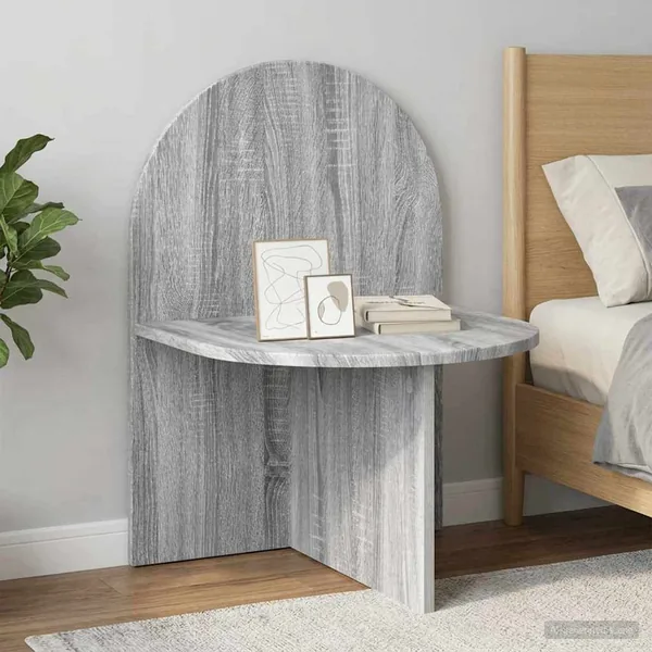 Table de chevet Sonoma gris 48 x 49 x 65 cm Bois d’ingénierie