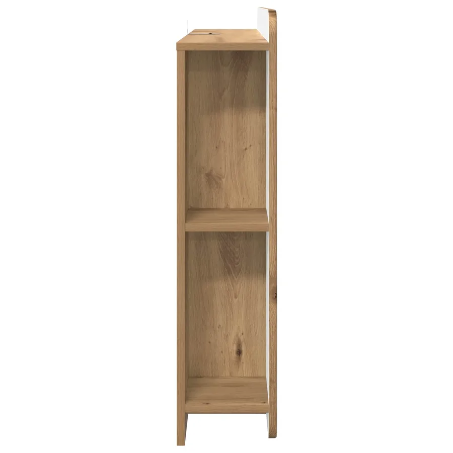 Cabinet de Tête de Lit Chêne artisanal 80 cm Bois d’ingénierie - 6