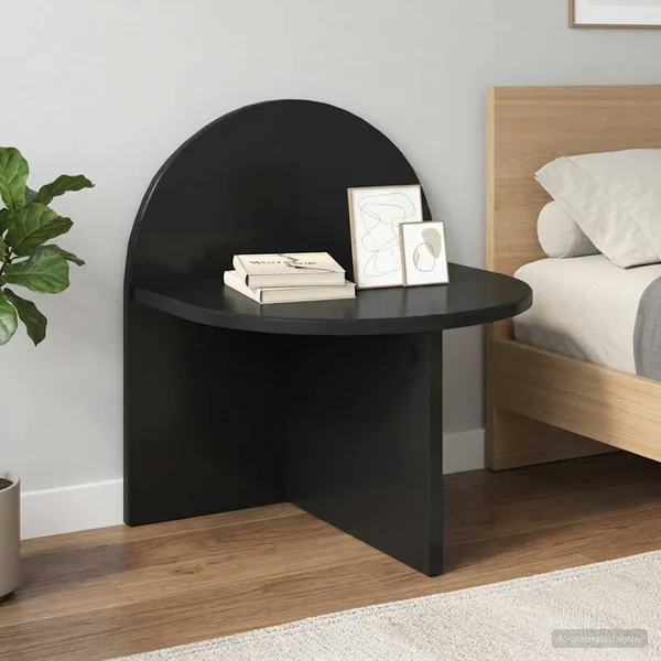 Table de chevet Chêne noir 40 x 35,5 x 45,5 cm