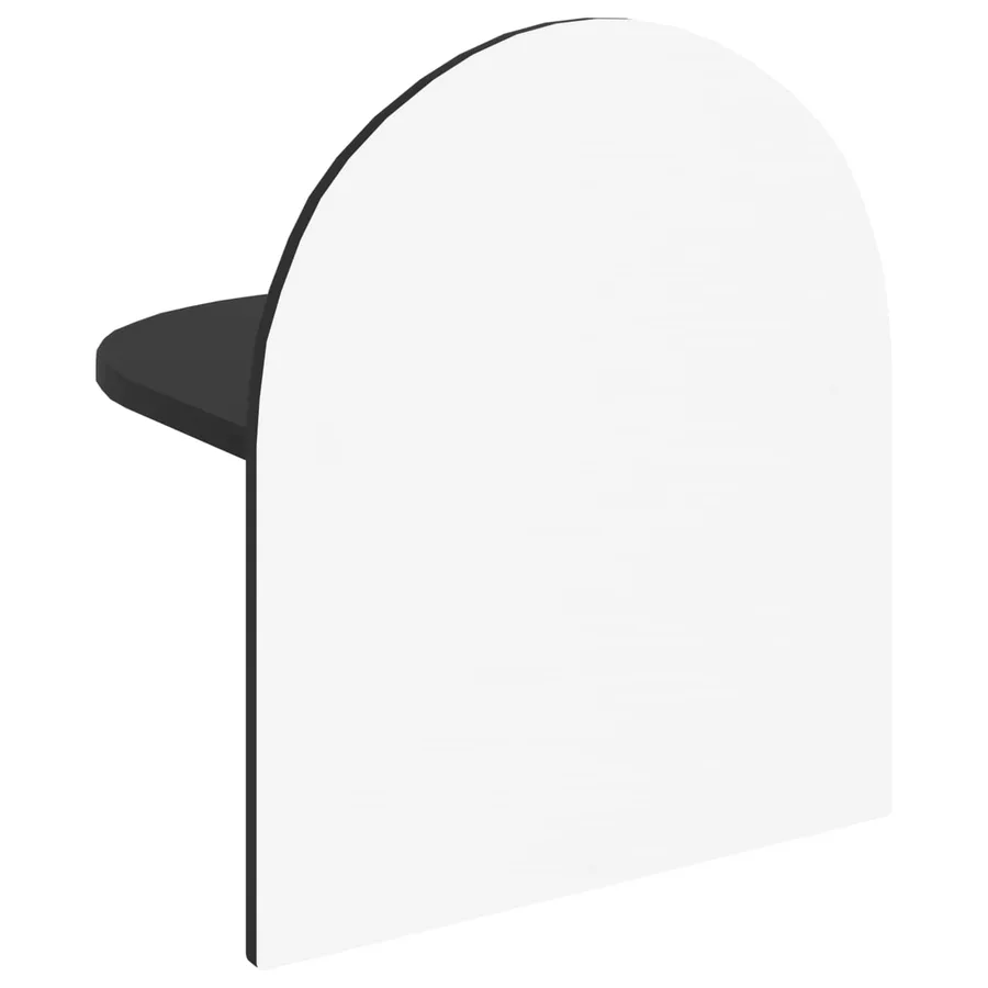 Table de chevet Chêne noir 40 x 35,5 x 45,5 cm - 6