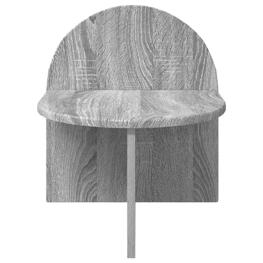 Table de chevet 2 pcs Sonoma gris 40 x 35,5 x 45,5 cm - 6