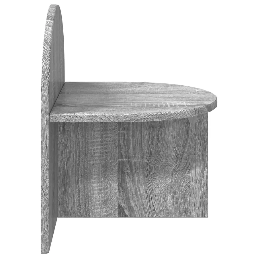 Table de chevet 2 pcs Sonoma gris 40 x 35,5 x 45,5 cm - 7