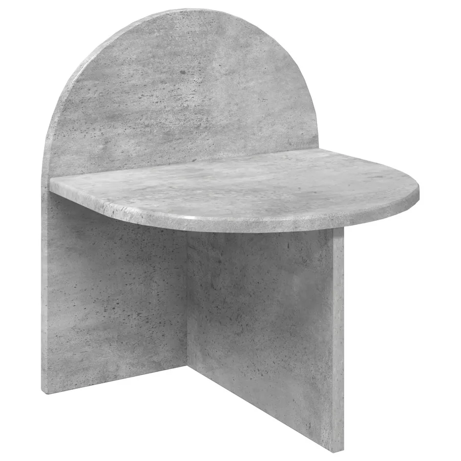 Table de chevet 2 pcs Gris béton 40 x 35,5 x 45,5 cm - 5
