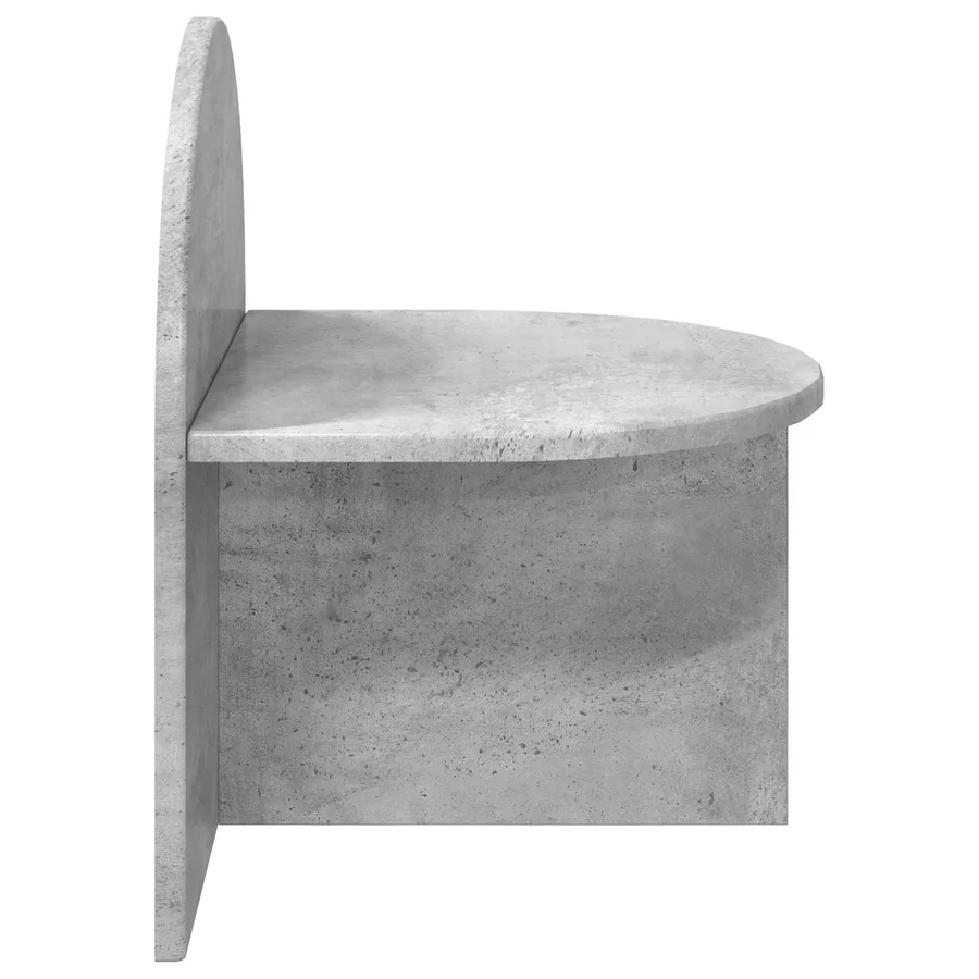 Table de chevet 2 pcs Gris béton 40 x 35,5 x 45,5 cm - 7