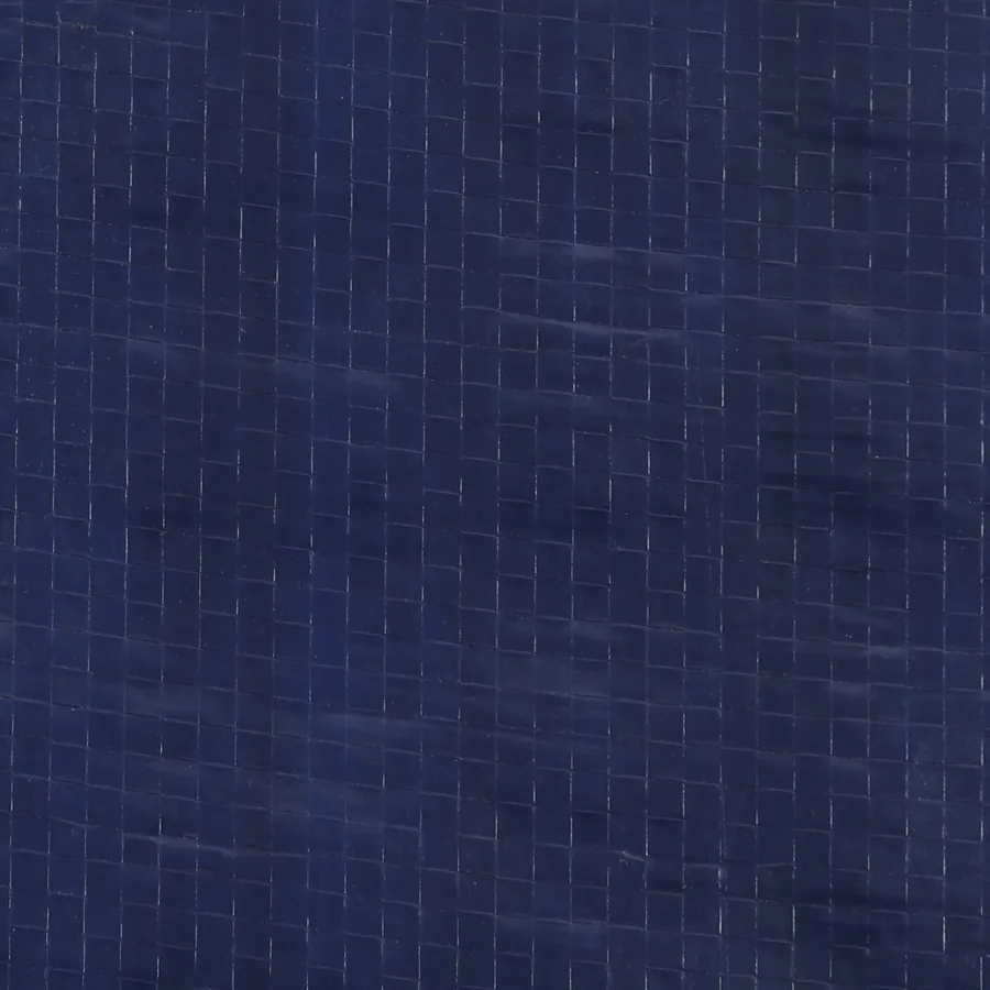Mur de tente de fête 2 pcs Bleu 200 x 195 cm PE et acier - 5
