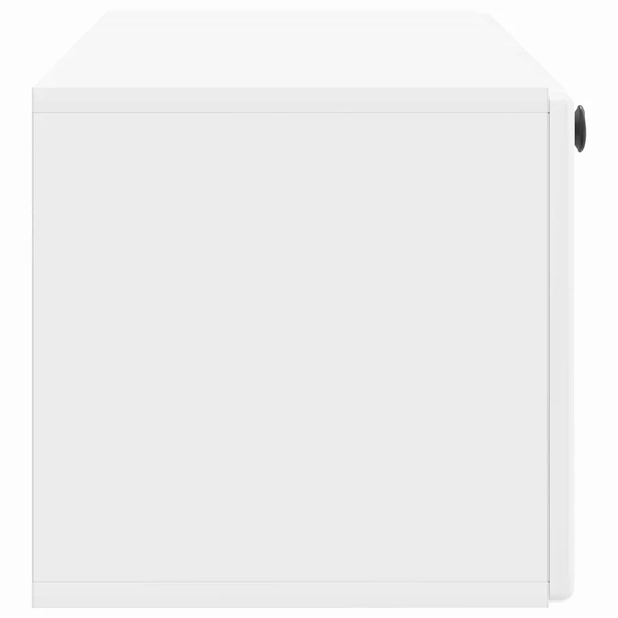 Meuble TV mural 98 x 31 x 30 cm Blanc brillant - 7