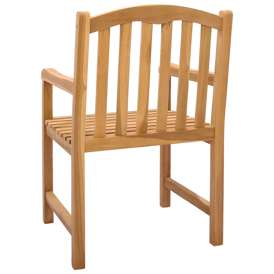 Chaise en rose sculptée à la main 2 pcs Naturel - 6
