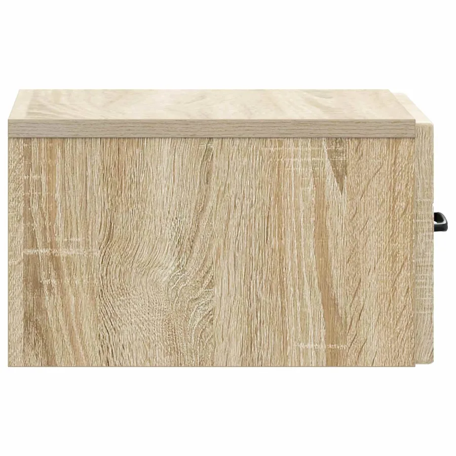 Cabinet de chevet mural Chêne Sonoma 34,5 x 33 x 20 cm - 6