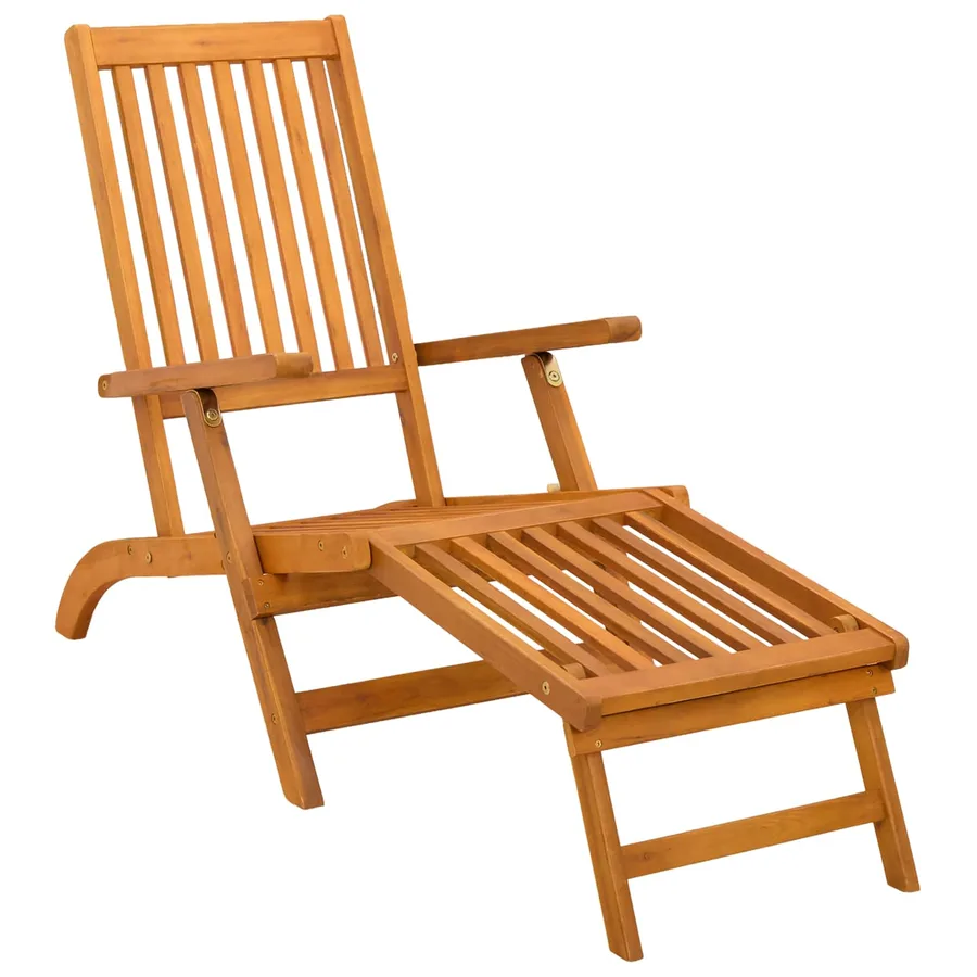 Chaise longue inclinable et pliable 2 pcs Rouge - 3