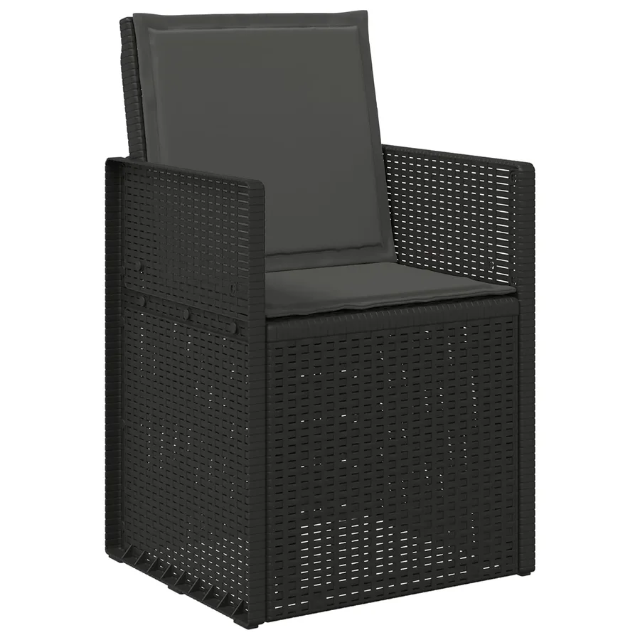 Coussins de siège et de dos 2 pcs Anthracite 47 x 45 x 2 cm - 3