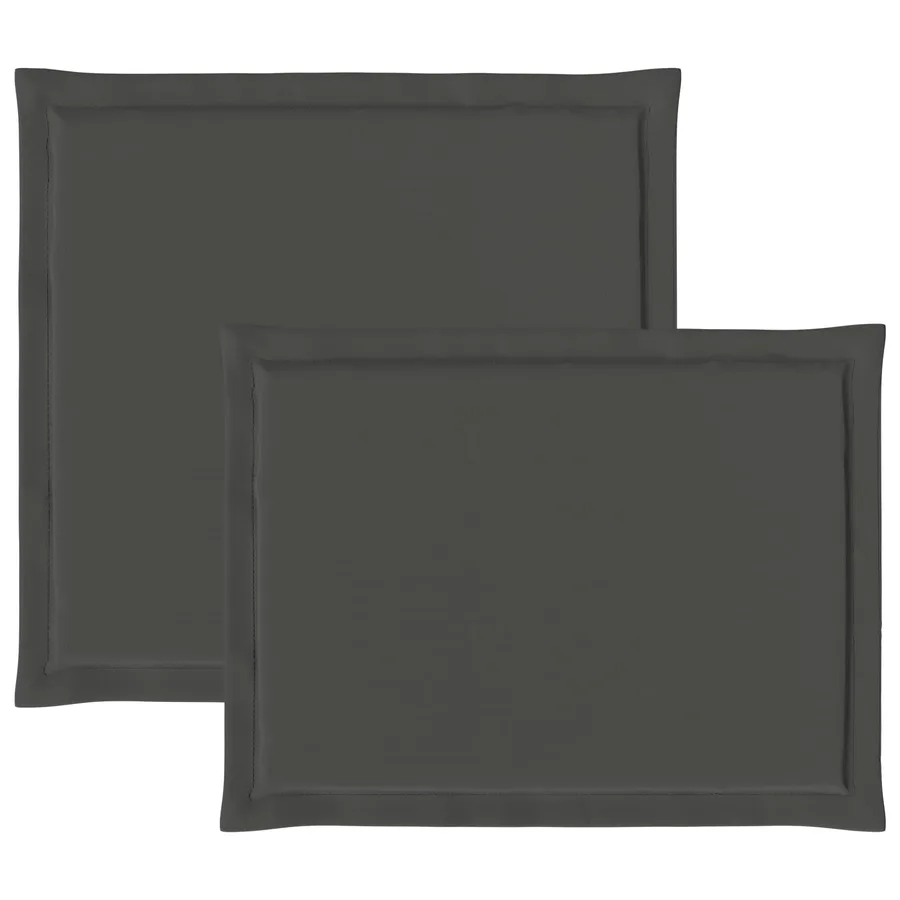 Coussins de siège et de dos 2 pcs Anthracite 47 x 45 x 2 cm - 7