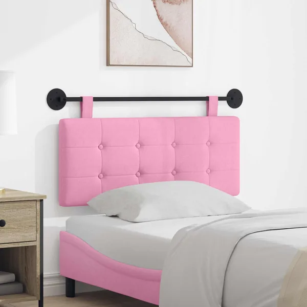Tête de lit suspendue tissu