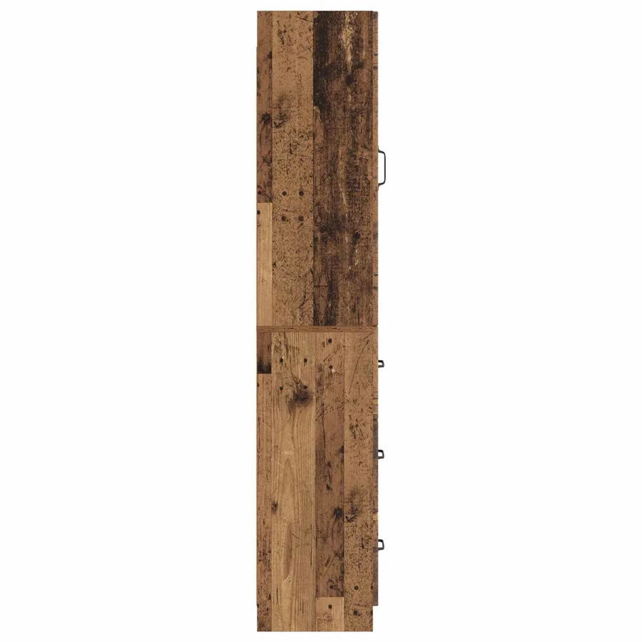 Ensemble de Meubles 2 pcs Bois ancien 33 x 34,5 x 87 cm - 6