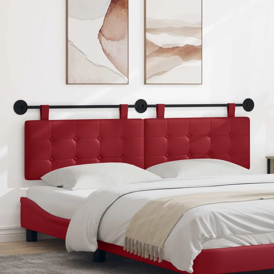 Tête de lit suspendue Simili cuir