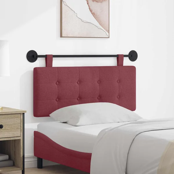 Tête de lit suspendue tissu