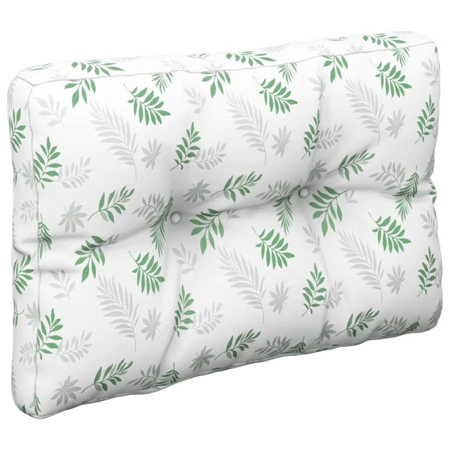 Coussins de palette lot de 2 motif de feuilles tissu - 4