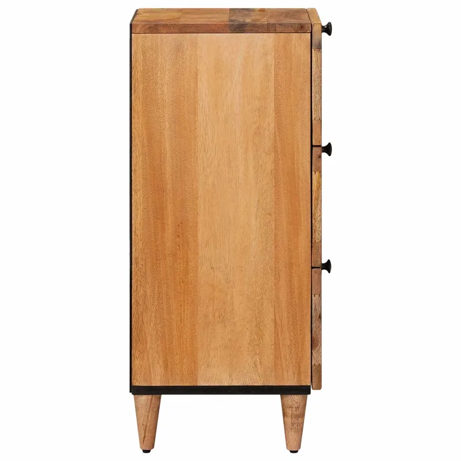 Buffet Naturel 40 x 33 x 75 cm Bois de mangue massif - 4