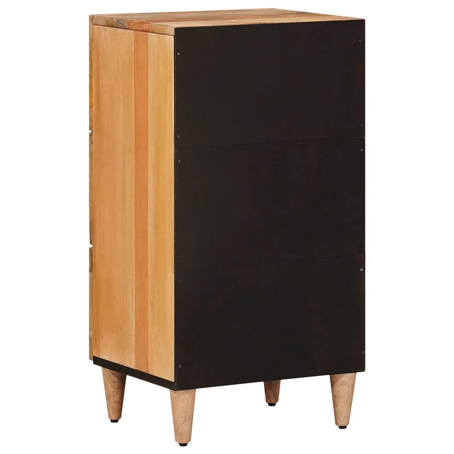 Buffet Naturel 40 x 33 x 75 cm Bois de mangue massif - 5