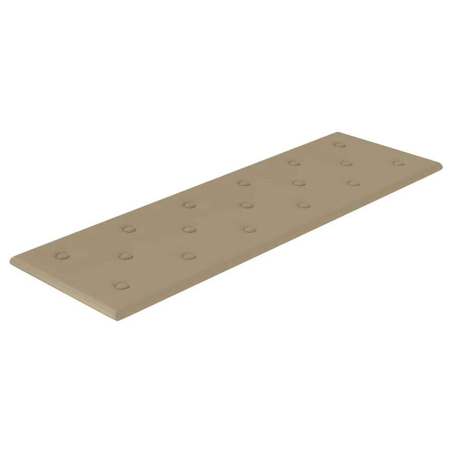 Tête de lit murale 12 pcs Cappuccino 90 x 30 cm Simili cuir - 2