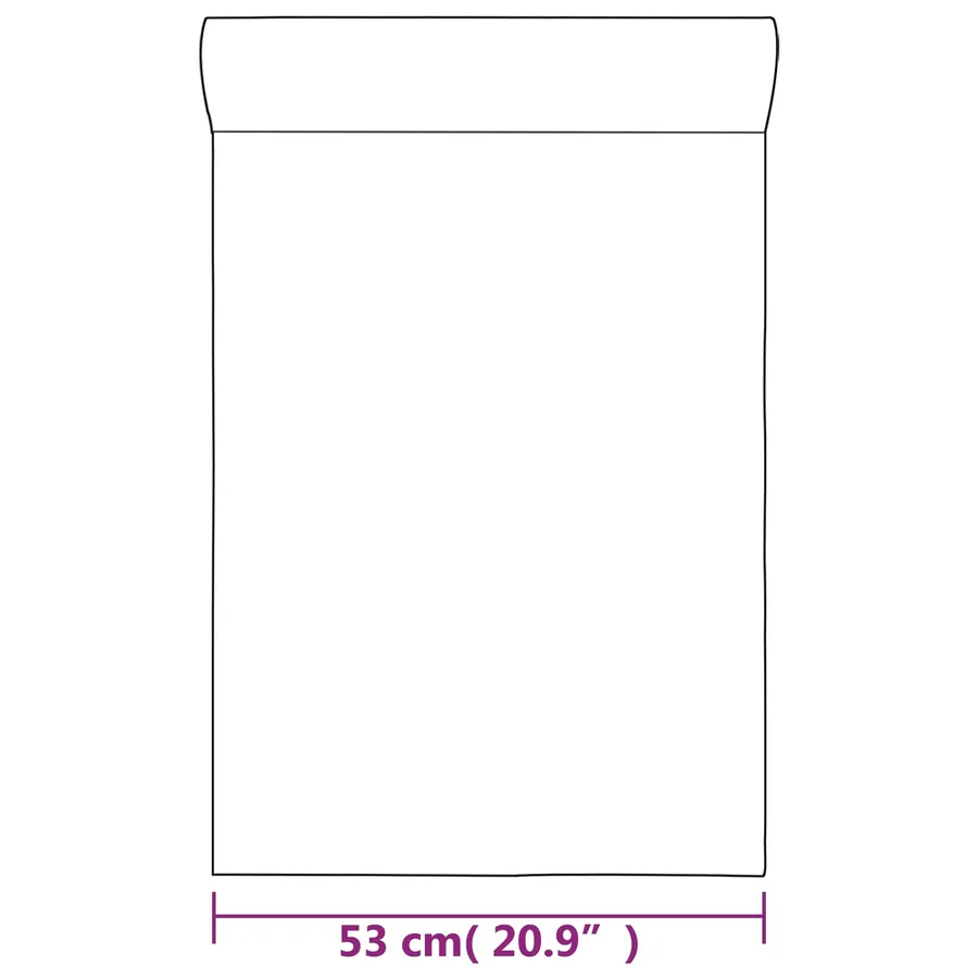 Papier peint 3D Solide Rayé Crème 10 x 0,53 m Tissu non tissé - 7