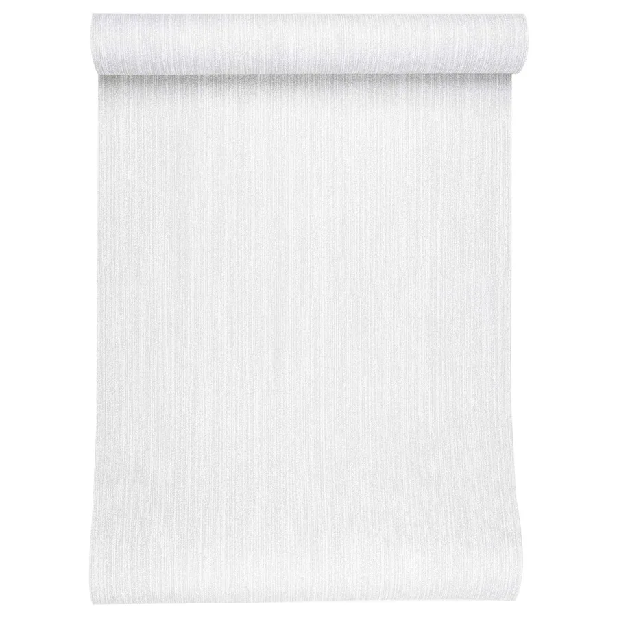 Papier peint 3D Solide Gris clair 10 x 0,53 m Tissu non tissé - 3
