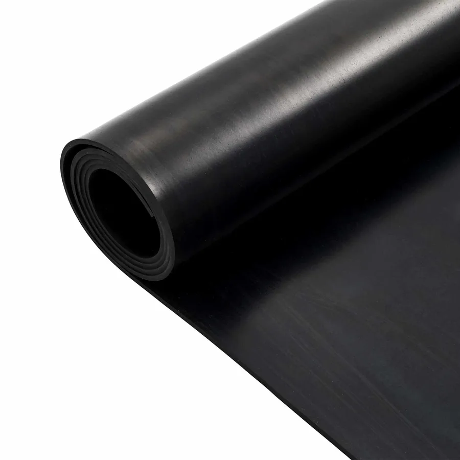 Tapis de sol Noir 1,2 x 2 m Caoutchouc - 3