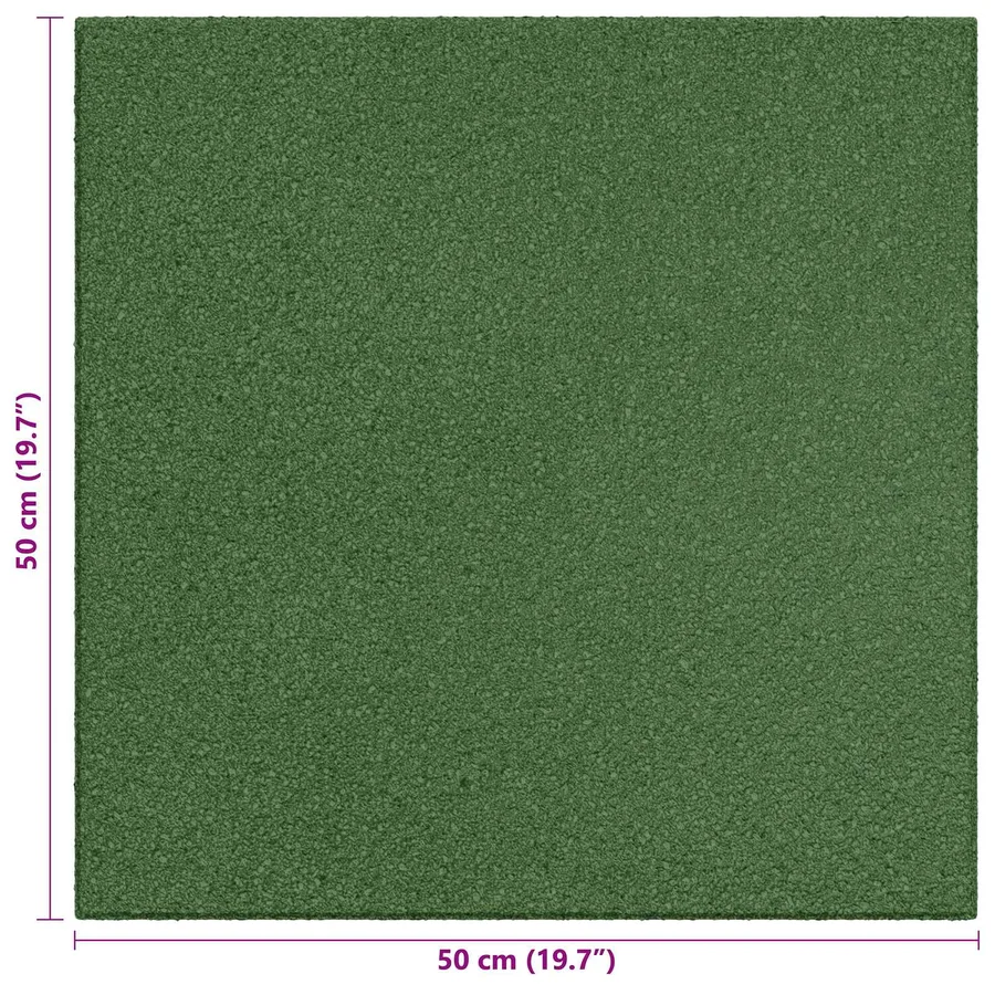 Dalles de Protection Anti-Chute 6 pcs Vert 50 x 50 cm - 5