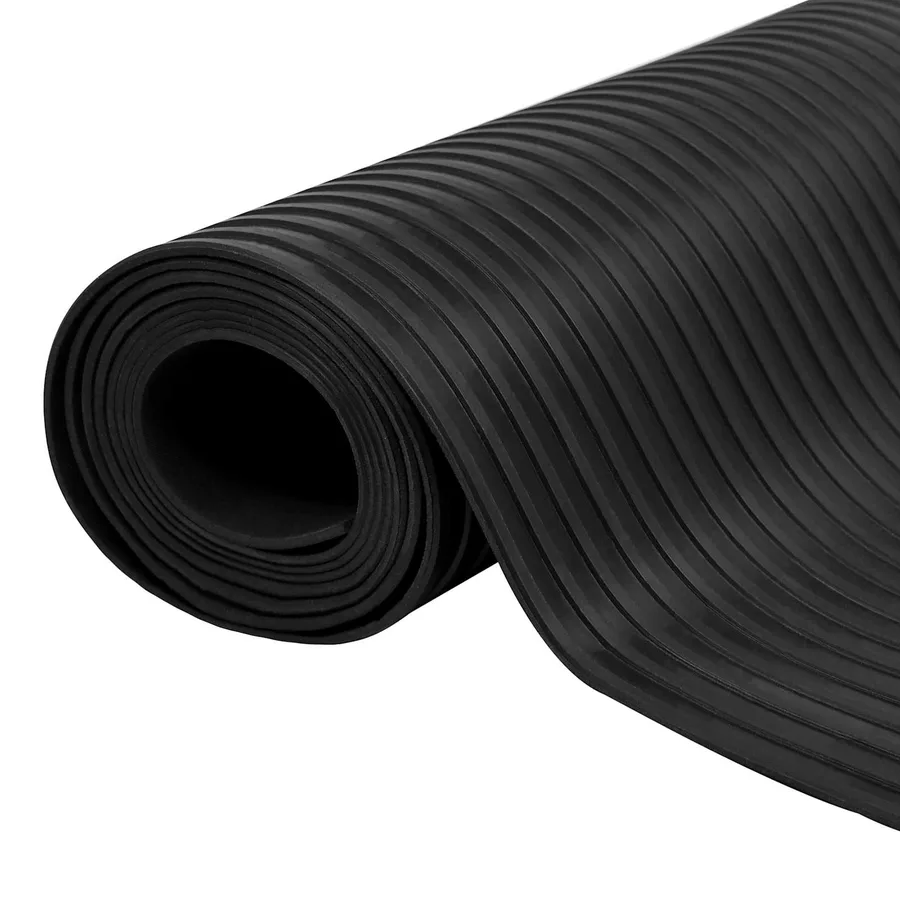 Tapis de sol Noir 1,5 x 2 m Caoutchouc - 2